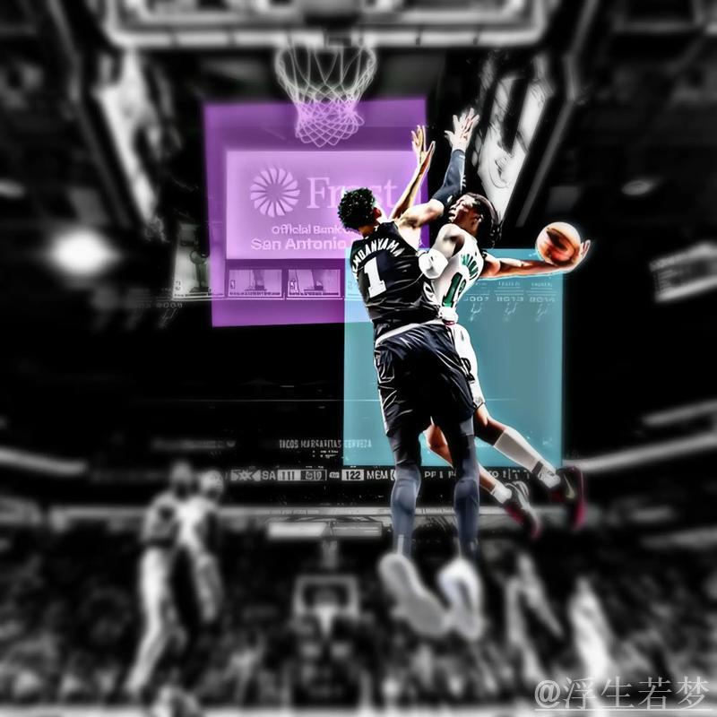 文班亚马职业生涯5次得分不足10分,雷霆成背景板2次